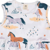 Happy Horses Sleeveless Dress